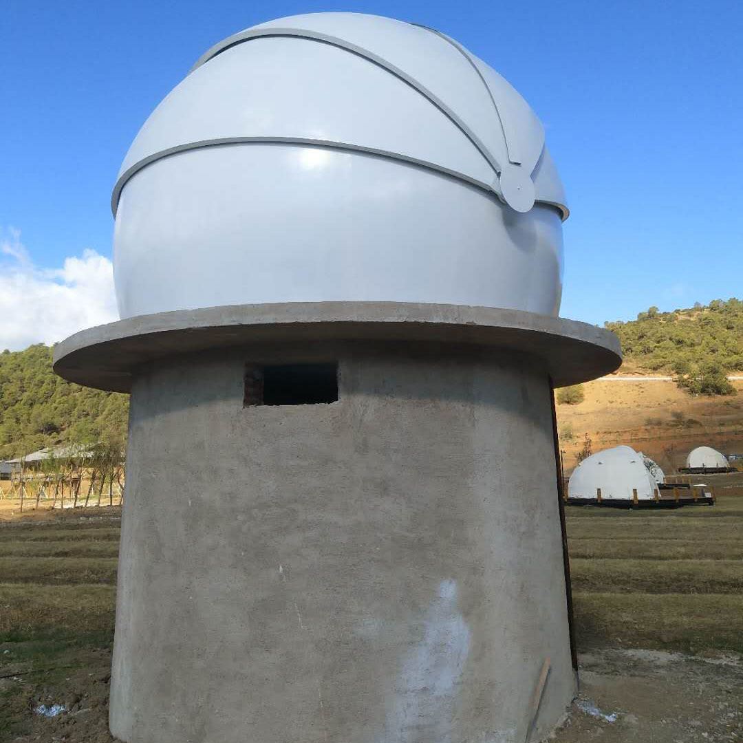Bizning yangi qurilgan loyihamiz - Lugu ko'li to'liq ochiq gumbaz
